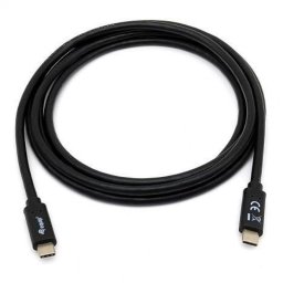 Cable USB Equip 128346 USB-C a USB-C 1 m 5 Gbps PD 60W Negro