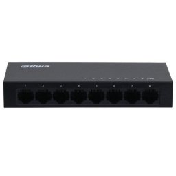 Switch Dahua Technology DH-PFS3008-8GT 8 Puertos Gigabit Ethernet Metalico