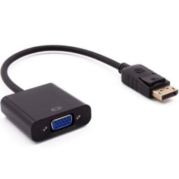 Adaptador de cable de vídeo Nilox NXADAP04 DisplayPort a VGA 0,15 m negro