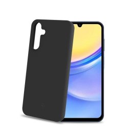 Funda para móvil Celly Cromo Funda TPU Silicona Negra Antideslizante para Samsung Galaxy A15 4G/5G