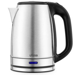 Tetera eléctrica Ufesa Resia 1,7L 2200W acero inoxidable sin cables