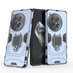 Funda Silicona Doble Capa Soporte Giratorio Magnetizado TPU Policarbonato para Smartphone