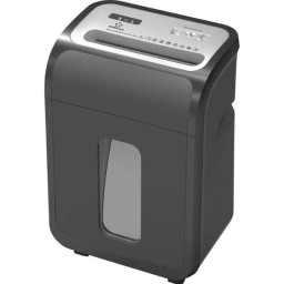 Destructora de papel Renkforce RF-6676274 microcorte P-5 8 hojas 20 l negra