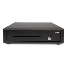 Cajón de efectivo Safescan LD-4141 acero negro 4 billetes 8 monedas 24 V