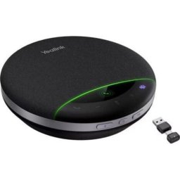 Auriculares Yealink SP96 con cable USB-C/USB-A para conferencias, reducción de ruido, negros
