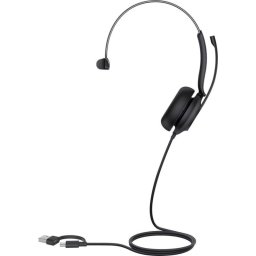 Auriculares Yealink UH35 Mono con cable USB-A/USB-C para oficina optimizados para Teams
