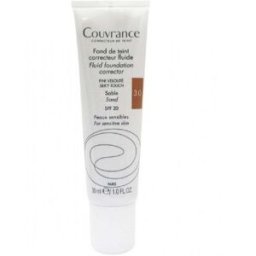 Avène Couvrance Base de Maquillaje Fluida Correctora de Alta Tolerancia 30mL 3.0 Sand