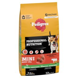 Pedigree Professional Nutrition Mini Adult con vacuno y verduras - 12 kg