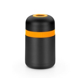Termo BRA Efficient A198102 800 ml Acero Inoxidable Antideslizante Negro Naranja