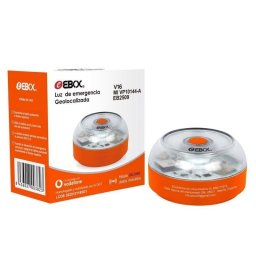 Baliza V16 Ebox MI VP10144-A Homologada DGT Geolocalizada Vodafone Base Magnética Naranja