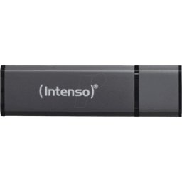 INTENSO 3521481 - Memoria USB, USB 2.0, 32 GB, Alu Line antracita