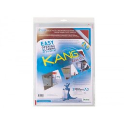 Funda de presentacion djois adhesiva removible a3 esquina magnetica capacidad 10 hojas pack de 2 unidades