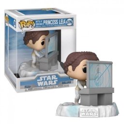 Figura Funko Pop Star Wars Princesa Leia Deluxe Vinilo 12 cm Edición Batalla Echo