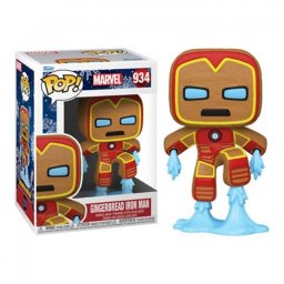 Figura Funko Pop Funko Iron Man Galleta Jengibre Edición Navidad Vinilo 9 cm
