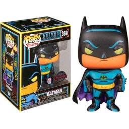 Figura Funko Pop Batman Black Light Multicolor Vinilo 9 cm Edición Especial