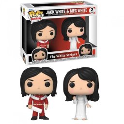 Figura Funko Pop The White Stripes Pack 2 Vinilo 9 cm Colección Música
