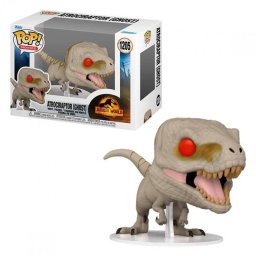Figura Funko Pop Atrociraptor Fantasma Jurassic World Dominion vinilo 7,6 cm