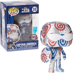 Figura Funko Pop Marvel Halcón Capitán América Edición Especial Vinilo 9 cm