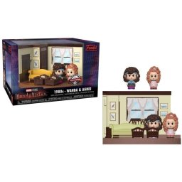 Figura Funko Pop Marvel WandaVision Mini Moments Wanda y Geraldine Vinilo