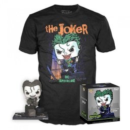 Figura Funko Pop Joker Jim Lee DC Comics con Camiseta Aleatoria