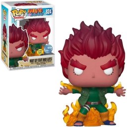 Figura Funko Might Guy Ocho Puertas Interiores Brilla en la Oscuridad Edición Especial