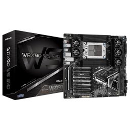 Placa Base ASRock WRX90 Chipset WRX90 Socket sTR5 E-ATX WRX90 WS EVO DDR5 PCIe 4.0 Ethernet 2.5G
