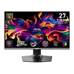Monitor MSI MAG 272UP QD-OLED X24 26,5" UltraHD 4K 240Hz OLED Tiempo Respuesta 0,03 ms