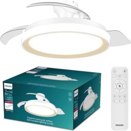 Ventilador de techo Philips Bliss 106 cm LED regulable dorado mando