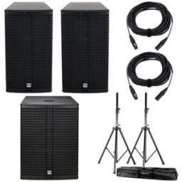 HK Audio L3 112/SUB 1800A Basis Bundle Negro