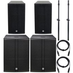 HK Audio L3 112/SUB 1800A Power Bundle Negro