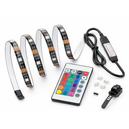 TIRA LED FLEXIBLE RGB PARA TELEVISION