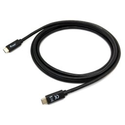 Cable USB-C Equip 128347 2m 5Gbps PD 60W doble blindaje negro