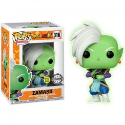Figura Funko Zamasu Dragon Ball Super Glow in the Dark 9 cm vinilo