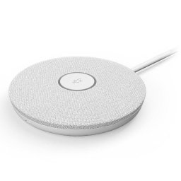 Micrófono Logitech Rally Mic Pod Blanco omnidireccional reducción de ruido