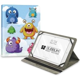 Funda para tablet Subblim Trendy Case Monsters universal hasta 11 pulgadas multicolor