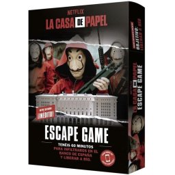 Juego de mesa Asmodee La Casa de Papel Escape Game 2 para 2-8 jugadores