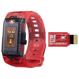 Pulsera Bandai Vital Bracelet Tokyo Revengers con tarjeta BE y correa roja