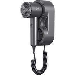 Secador de Pelo de Hotel Grunkel Onyxresort 1600W 3 Temperaturas 2 Velocidades Concentrador Negro