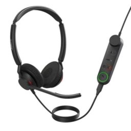 Auriculares Jabra Engage 50 II con cable USB Cancelación de Ruido Micrófonos Negros