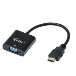 Adaptador de cable de vídeo I-Tec HDMI2VGAADA HDMI a VGA 0,15 m Negro