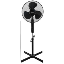 Ventilador Exquisit VS 35065 Pie 40 cm Oscilante 3 Velocidades Negro
