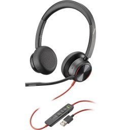 Plantronics Blackwire 8225 Auriculares USB Negros
