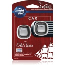 Car Old Spice Ambientador Para El Coche 2x2 Ml