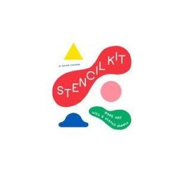 Laurence King Publishing Stencil Kit: Blue Smile, Red Apple, Yellow Snake...