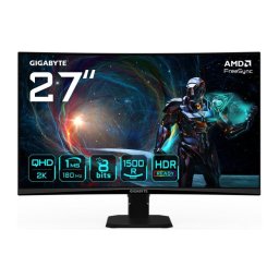 Monitor GIGABYTE GS27QCA 27" QHD 180Hz VA Curvo FreeSync HDR Ready 1ms