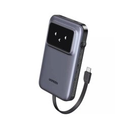 Batería externa Ugreen PB511 Uno 10000mAh 30W con cable USB-C negro