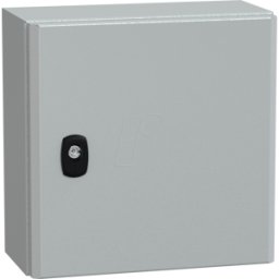 SCHNEIDER ELECTRIC NSYS3D3315P - Carcasa de acero S3D con placa de montaje 300 x 300 x 150 IP66