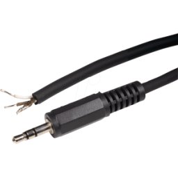BKL NFKE SG 35 - Cable NF, conector jack macho estéreo de 3,5 mm, recto, 1,8 m, 3