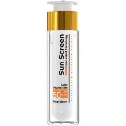 Frezyderm Sun Screen Terciopelo Segunda piel Tecnología SPF50+ 50mL Tinted SPF50+