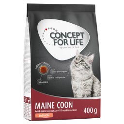Concept for Life 400 g ¡precio especial! - Maine Coon Adult con salmón
